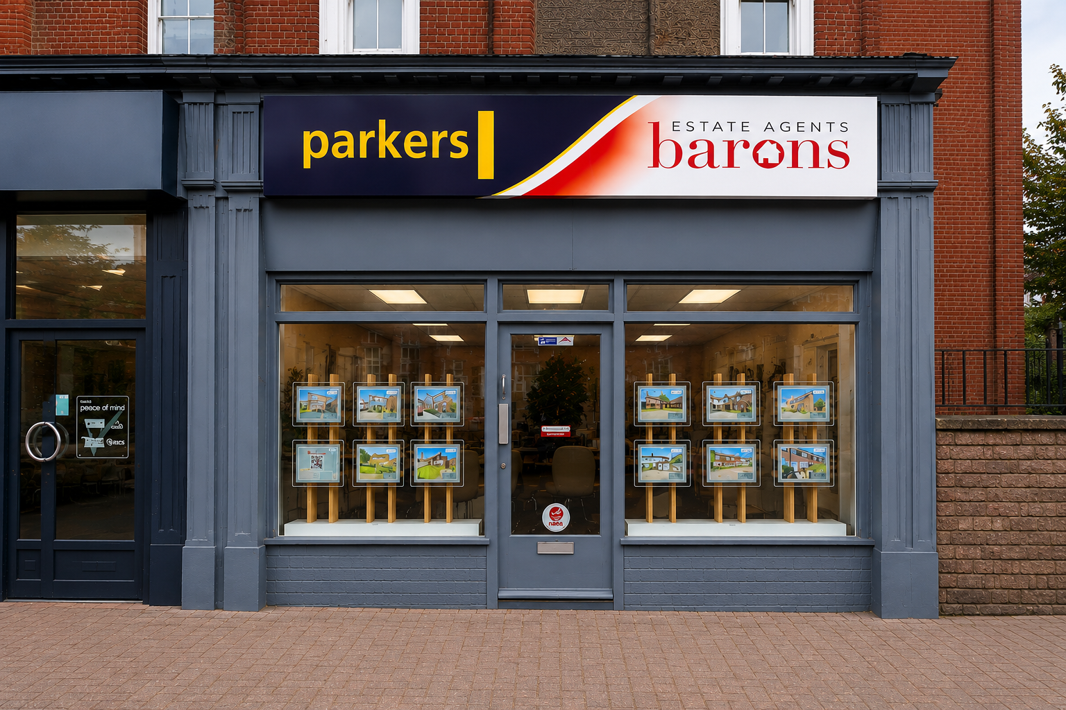 Exterior view of Parkers Basingstoke Estate Agents.